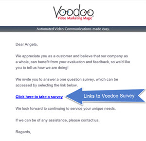 Voodoo NPS Email Template